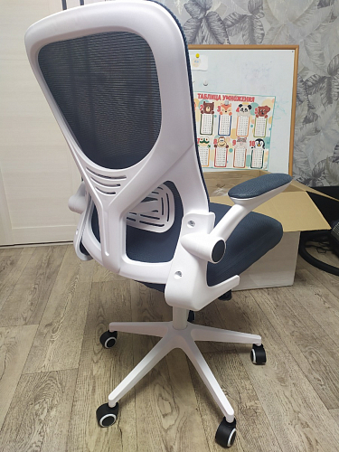 Компьютерное кресло Konfi dark gray / pink / white фото покупателя 289