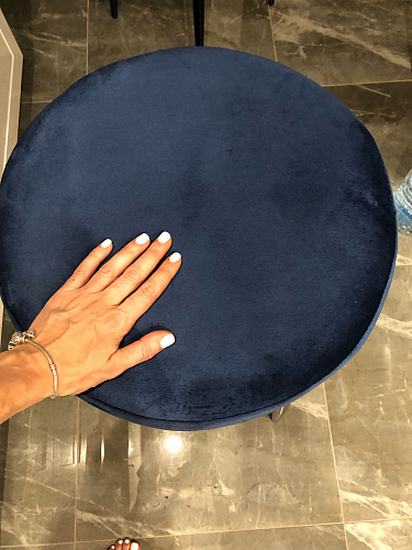 Барный стул Plato 1 dark blue фото покупателя 6