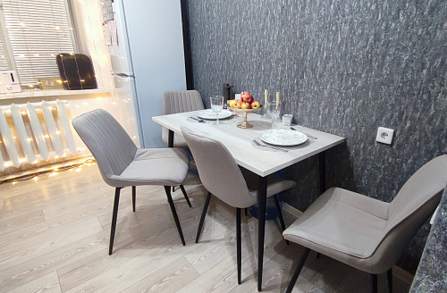 Стул на металлокаркасе Седа К кирпичный / черный фото покупателя 301