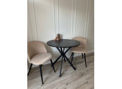 Стул на металлокаркасе Gabi 1 gray / black фото покупателя 363