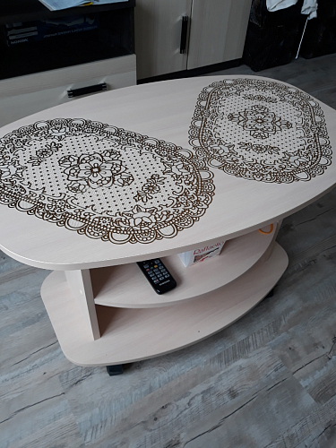 Стол журнальный Лидер дуб сонома фото покупателя 32