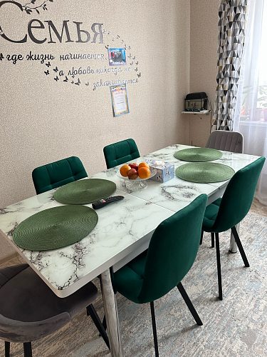 Стул на металлокаркасе Чилли синий / белый фото покупателя 1245