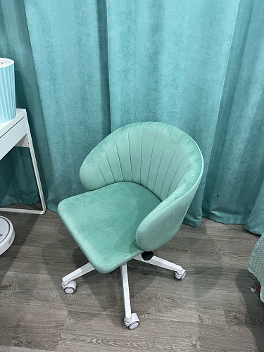 Компьютерное кресло Пард confetti silver серый / черный фото покупателя 18