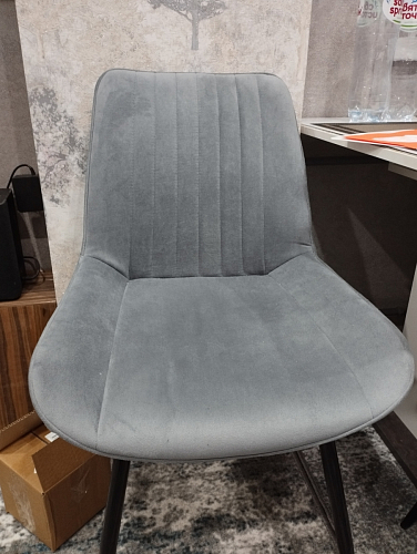 Стул на металлокаркасе Седа К латте / черный фото покупателя 309