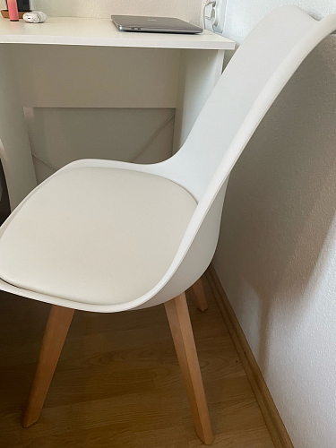 Деревянный стул Bonuss light gray / wood фото покупателя 144