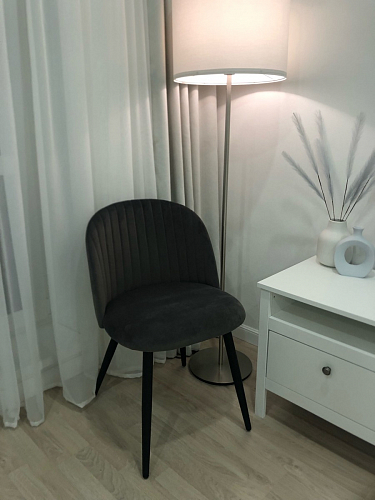 Стул на металлокаркасе Gabi-1 wine red / black фото покупателя 231