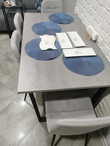 Деревянный стол Лота Лофт 120x75 дуб крафт табачный / черный матовый фото покупателя 870