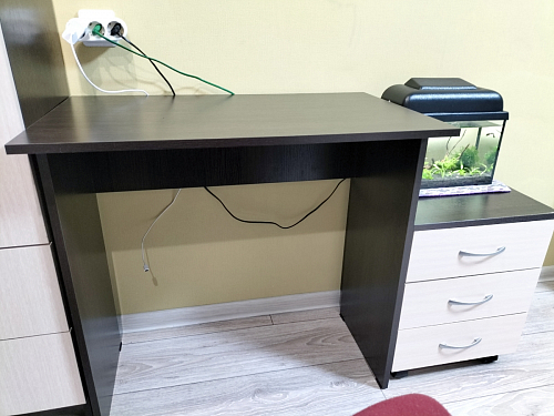 Стол письменный Kiwi белый - Уцененный экземпляр фото покупателя 33