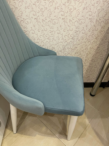 Стул на металлокаркасе Kora wine red / black фото покупателя 49