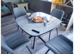 Стул на металлокаркасе Вейв темно-серый / черный фото покупателя 346