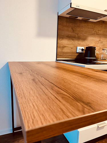 Барная стойка Дилан Лофт 120х40х90 бетон светлый фото покупателя 181