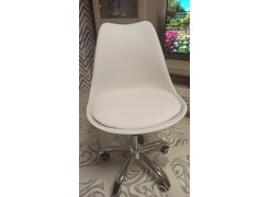 Компьютерное кресло Kolin с подушкой clear / white фото покупателя 74