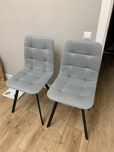 Стул на металлокаркасе Чилли бирюзовый / черный фото покупателя 1133