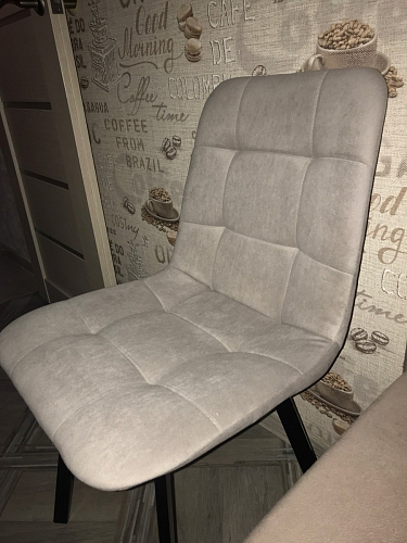 Стул на металлокаркасе Чилли зеленый / белый каркас фото покупателя 379