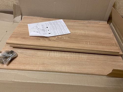 Стол письменный Kiwi белый  - Уцененный экземпляр фото покупателя 50