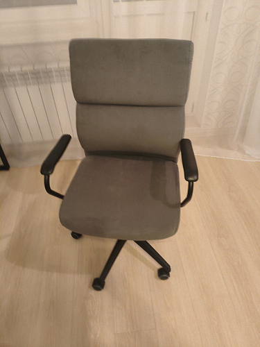 Компьютерное кресло Benefit флок серый 29 фото покупателя 50