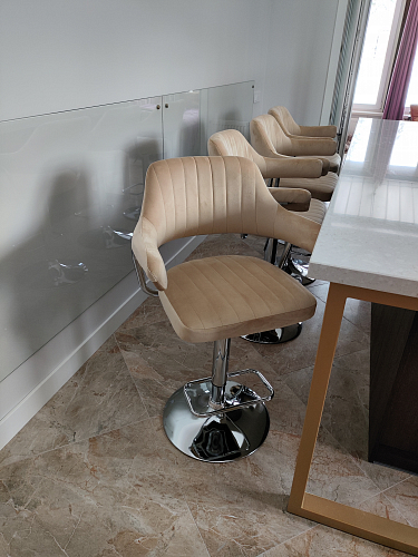 Барный стул Charly синий фото покупателя 1