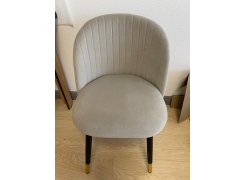 Стул на металлокаркасе Gabi gray / black фото покупателя 834