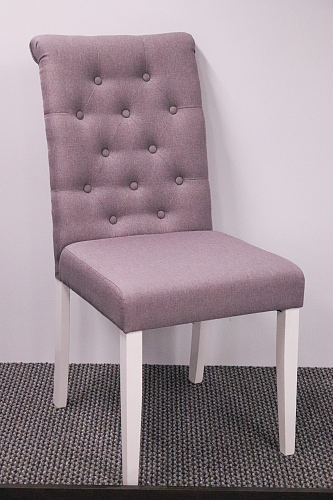 Деревянный стул Amelia 01 dark walnut / fabric cream из шоурума 1