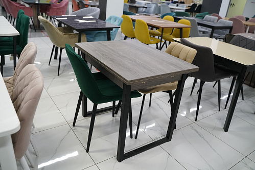 Стол Форли дуб рошелье / черный матовый из шоурума 1