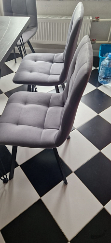 Стул на металлокаркасе Чилли зеленый / белый каркас фото покупателя 658