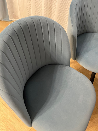 Стул на металлокаркасе Gabi latte / gold / black фото покупателя 127