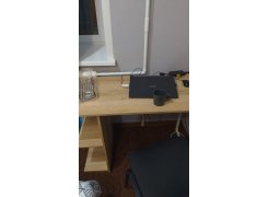 Письменный стол Челси Лофт дуб делано светлый / белый матовый фото покупателя 12