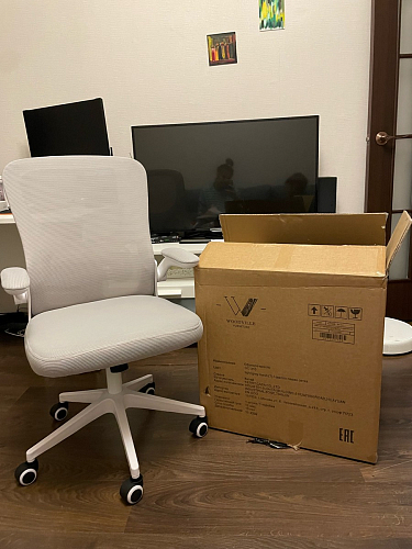 Компьютерное кресло Konfi pink / white фото покупателя 114