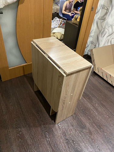 Стол-книжка Мечта дуб сонома  - Уцененный экземпляр фото покупателя 57