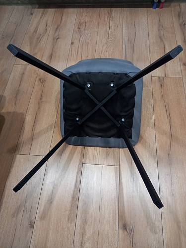 Стул на металлокаркасе Чилли зеленый / черный фото покупателя 783