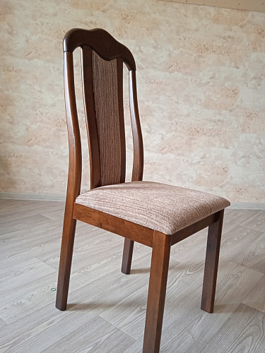 Стул деревянный Aron Soft dirty oak / beige фото покупателя 2