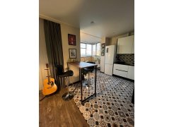 Барная стойка Дилан Лофт 120х40х90 бетон светлый фото покупателя 44