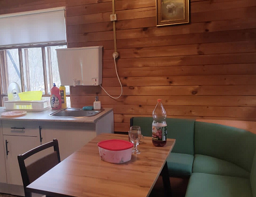 Стол Тринити Лофт 120 32 мм бетон / черный матовый фото покупателя 96