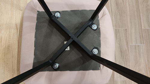 Комплект стульев Чилли 2 шт бежевый / черный фото покупателя 1479