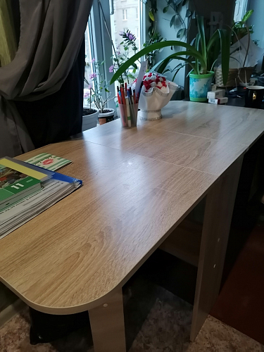 Стол-книжка Мечта дуб сонома фото покупателя 197