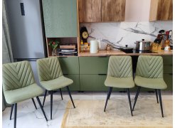 Стул на металлокаркасе Ральф бежевый / черный фото покупателя 1