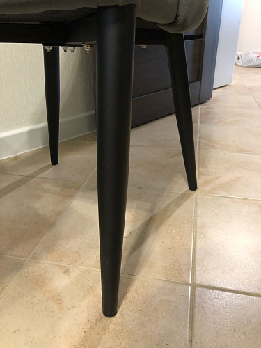 Стул на металлокаркасе Kora wine red / black фото покупателя 67