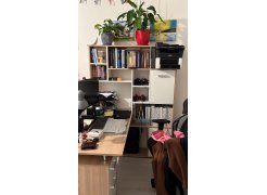 Стол компьютерный Джаз-15 белый правый фото покупателя 163