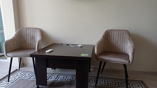 Стул на металлокаркасе Slam dark beige фото покупателя 122