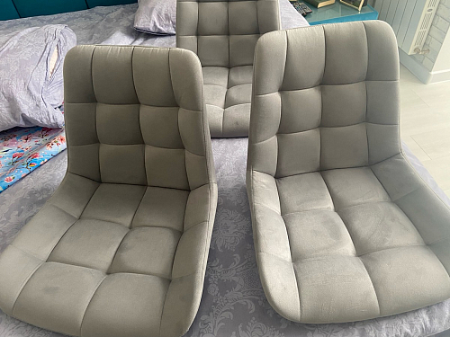 Стул на металлокаркасе Челси бирюзовый / черный фото покупателя 241