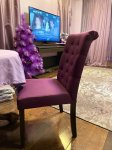 Стул Amelia white / fabric tiffany: отзыв о товаре