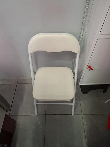 Стул на металлокаркасе Fold 1 складной white / white фото покупателя 10