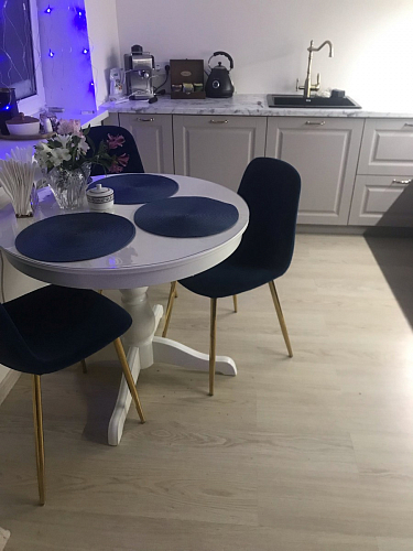 Стул на металлокаркасе Dabl 01 champagne / gold фото покупателя 166