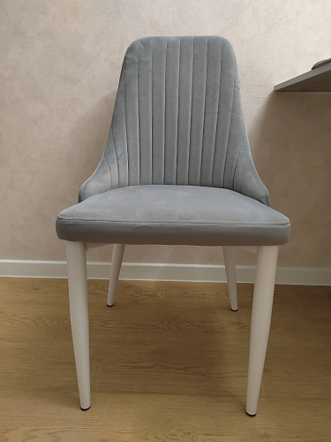 Стул на металлокаркасе Kora green / black фото покупателя 436