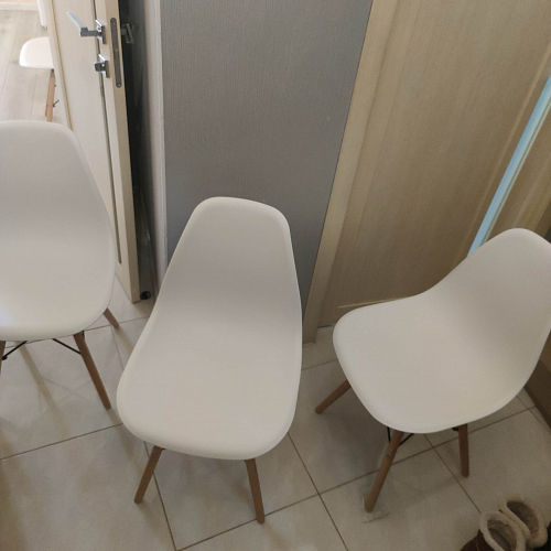 Пластиковый стул Eames PC-015 желтый фото покупателя 94