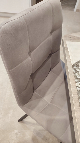 Стул на металлокаркасе Чилли синий / белый фото покупателя 1470