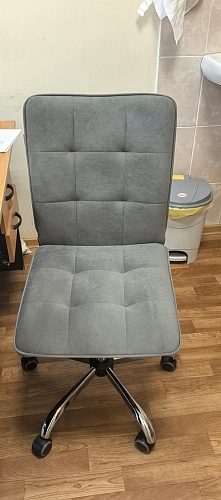 Компьютерное кресло One/Ван флок молочный 4 фото покупателя 68