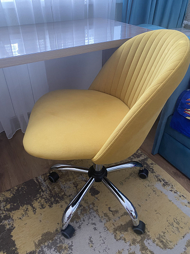 Компьютерное кресло Melody/Мелоди молочное фото покупателя 120