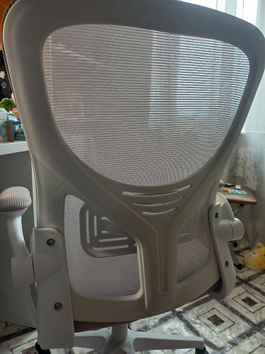 Компьютерное кресло Konfi light gray / blue / white фото покупателя 241