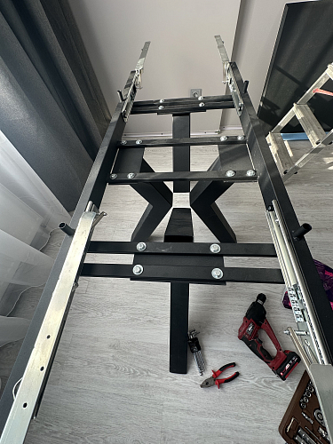 Керамический стол Бронхольм 140(200)х80х77 baolai / черный фото покупателя 6